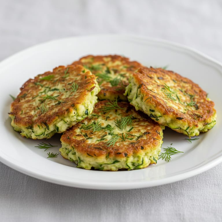 Blinis de courgettes express