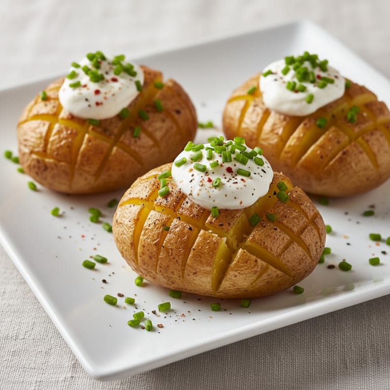 Hasselback Potatoes