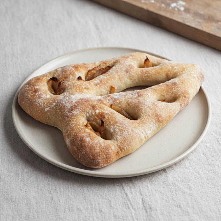 Fougasse aux oignons