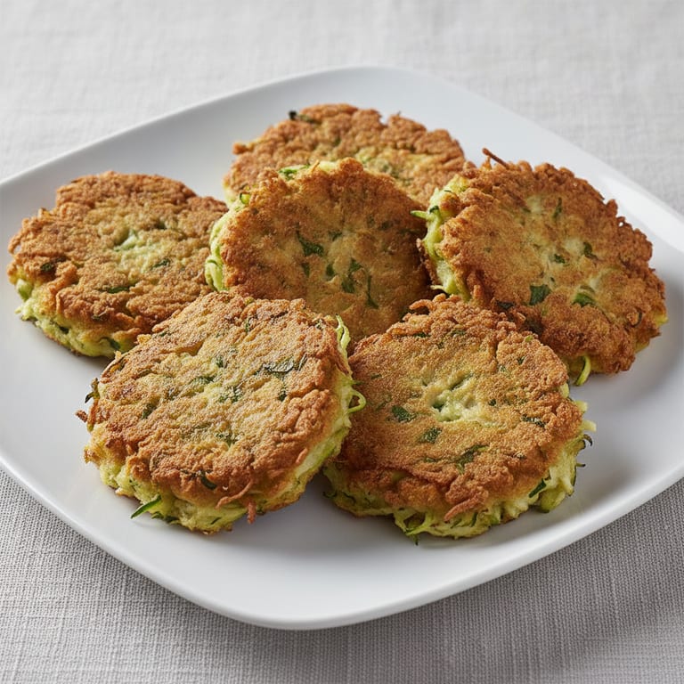 Beignets de courgette râpée