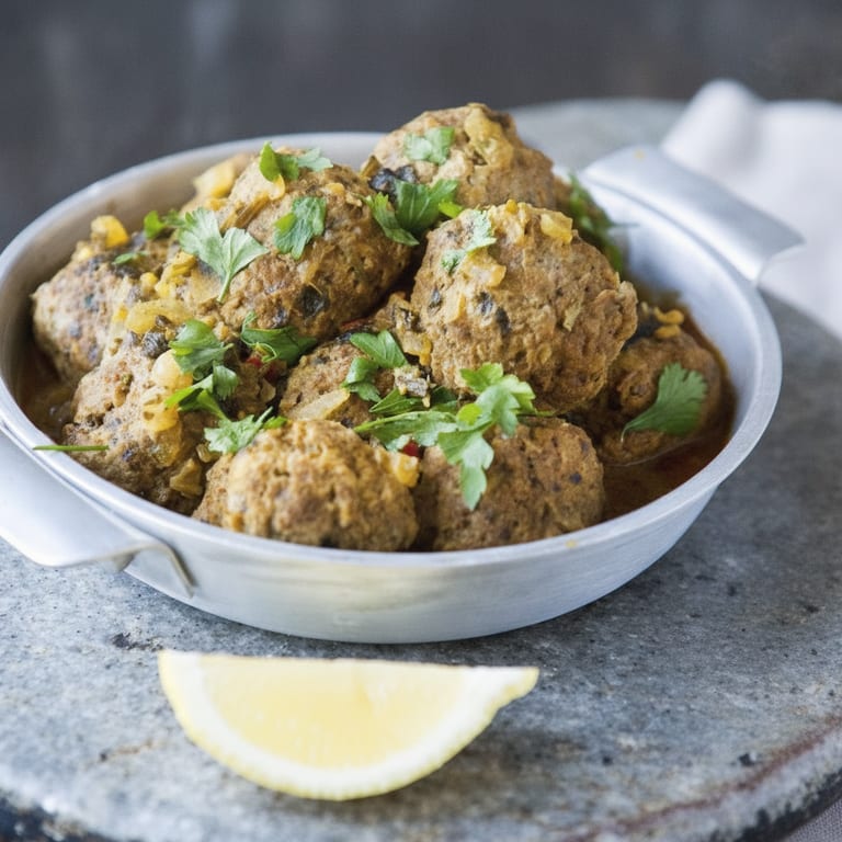 Boulettes de viande à la marocaine - kefta b'matecha (Maroc)