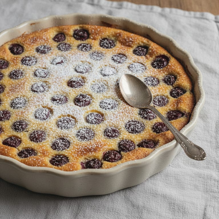 Express Cherry Clafoutis