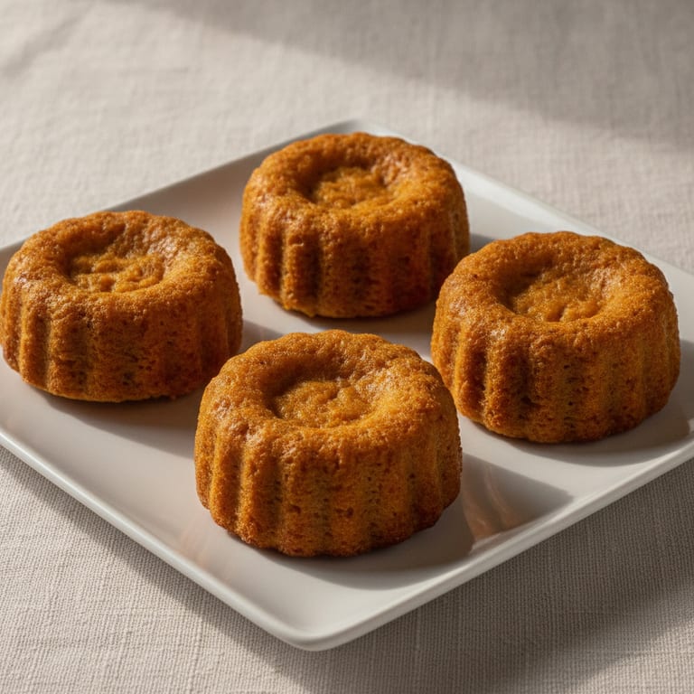 Petits flans potiron, carottes, gingembre