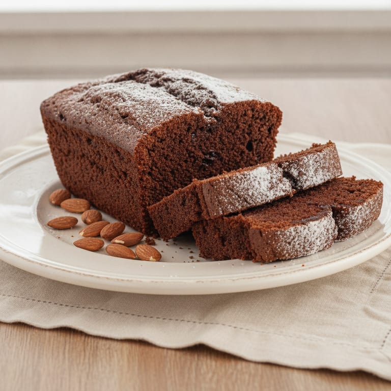 Cake au chocolat et amandes en poudre