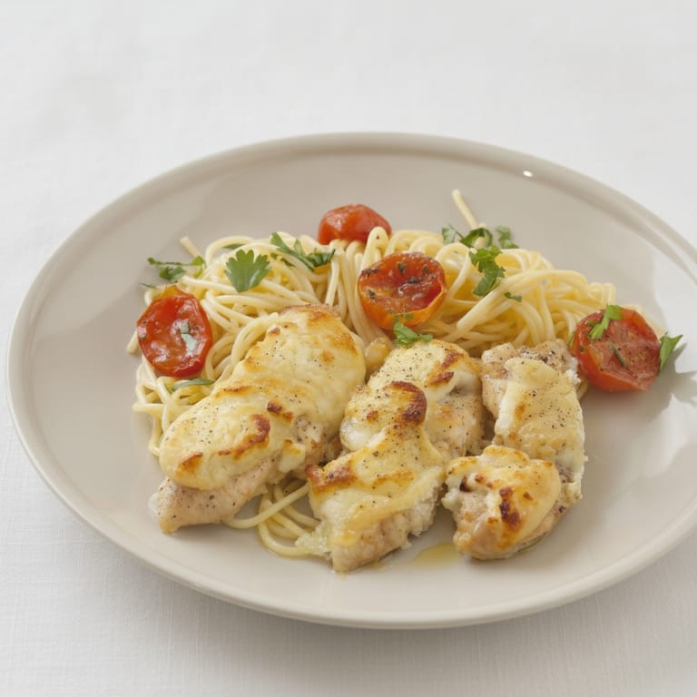 Poulet léger au fromage de chèvre