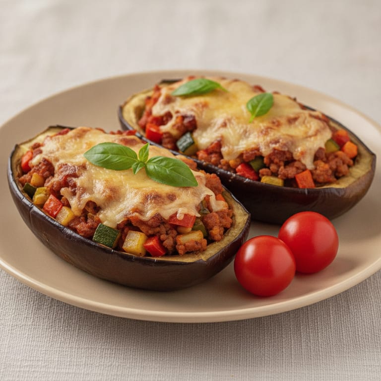 Stuffed Eggplant (Vegetable or Mixed)