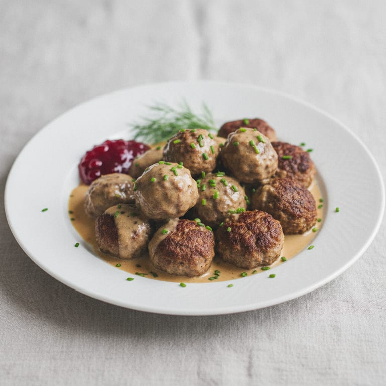 Boulettes de boeuf scandinaves