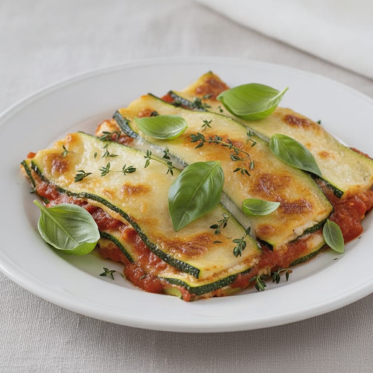 Lasagne de courgettes