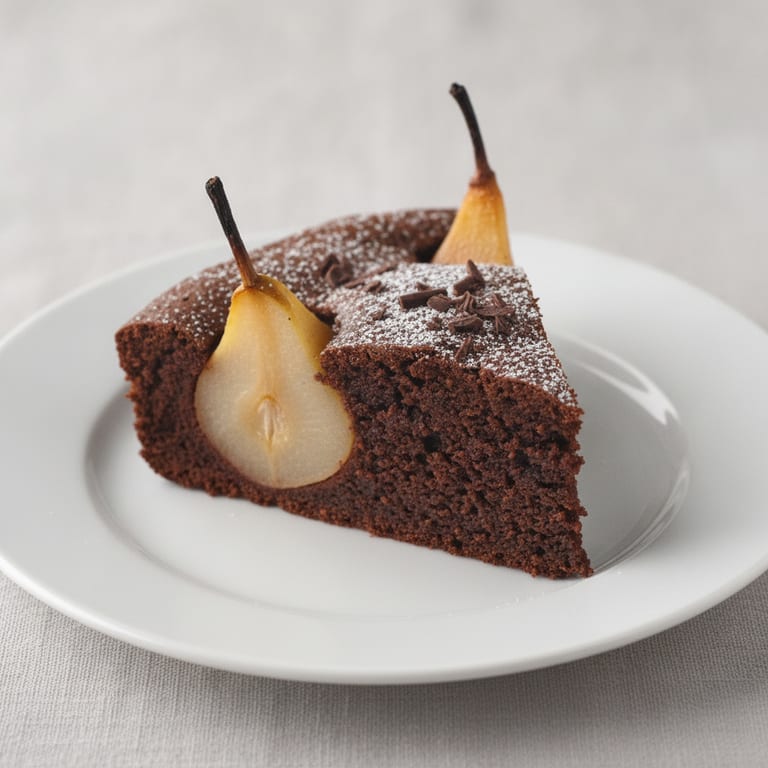 Gâteau poire chocolat