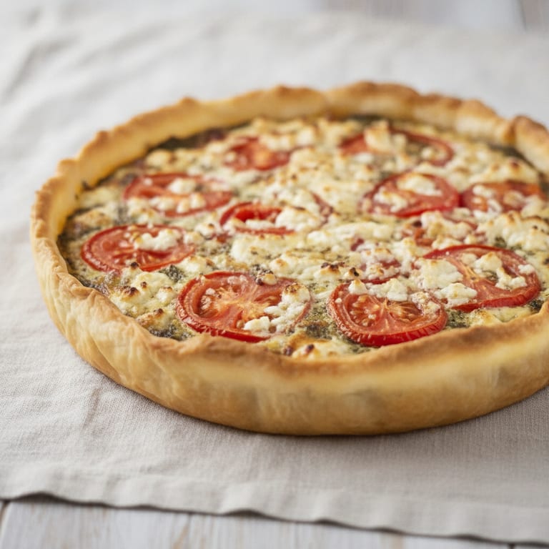 Tarte tomate fromage de chèvre