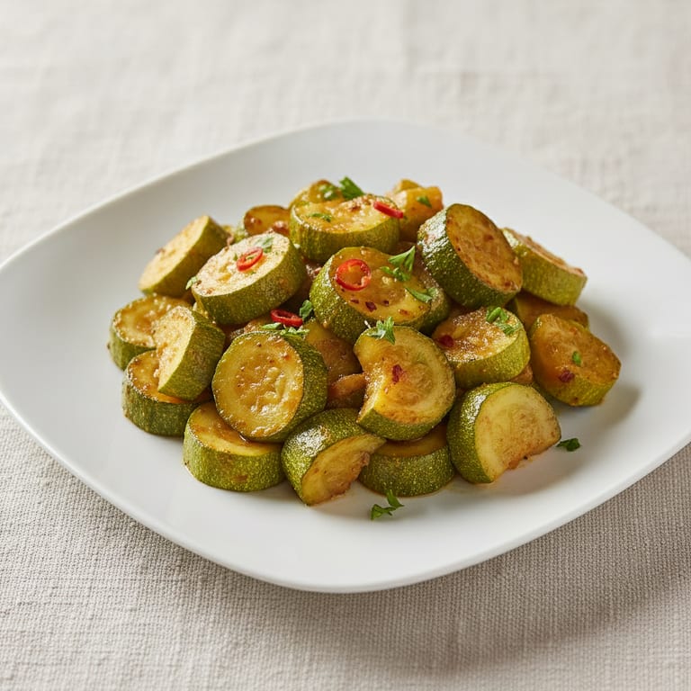 Courgettes à l'aigre-doux