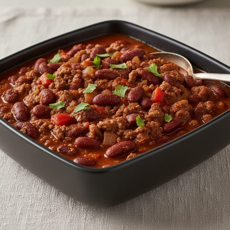 Chili con carne simple