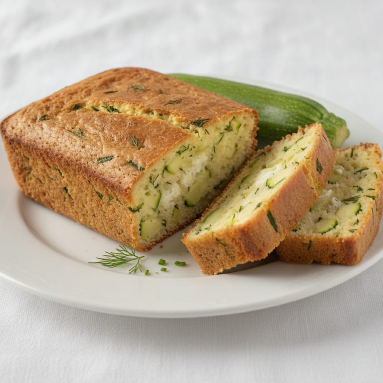 Cake aux courgettes et chèvre frais