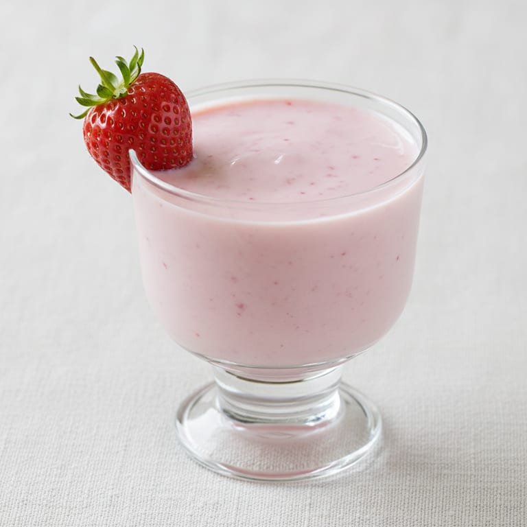 Yaourt à boire à la fraise
