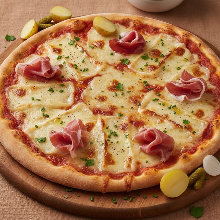 Pizza raclette