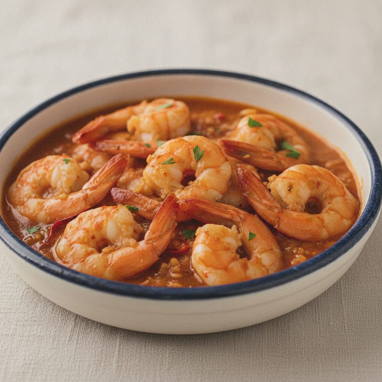 Gambas poêlées