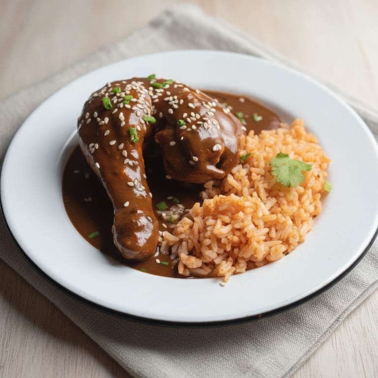 POULET AU CHOCOLAT