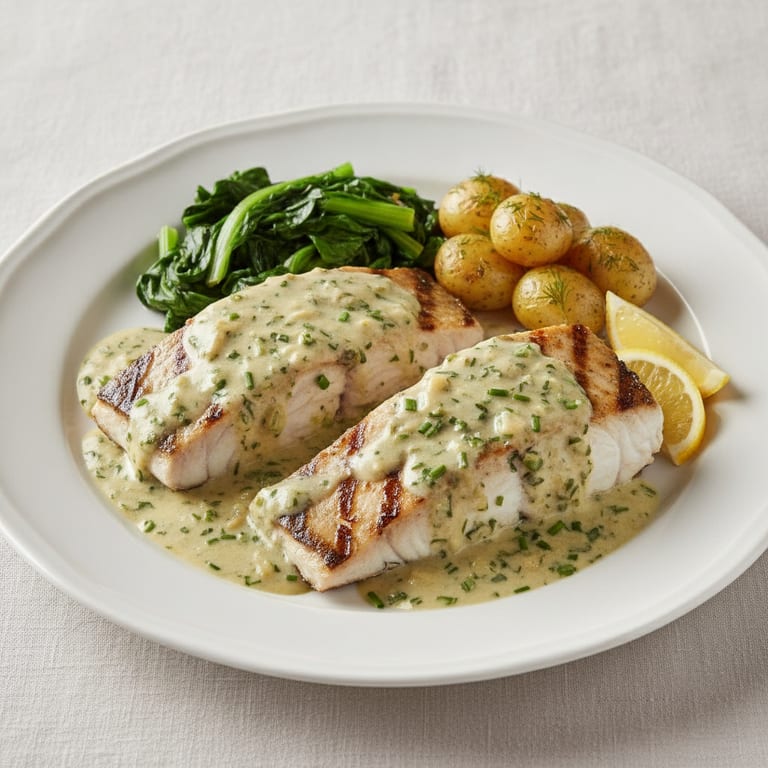 Brochet à la romande