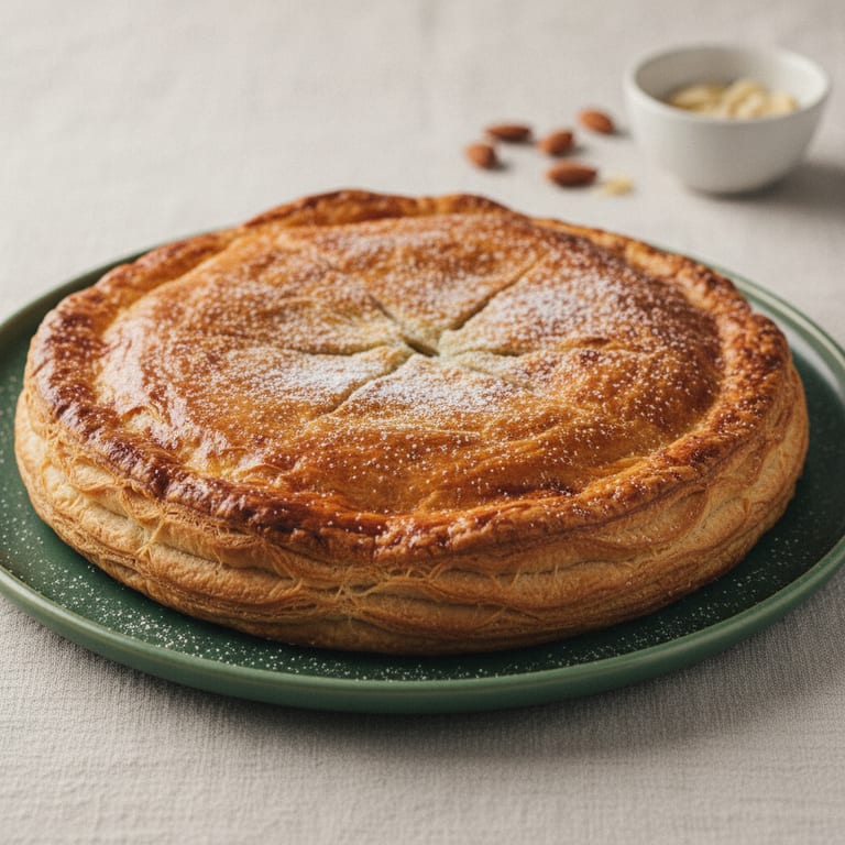 Galette des rois à la frangipane