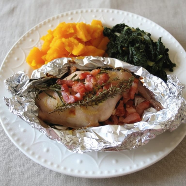 cuisse de lapin en papillote
