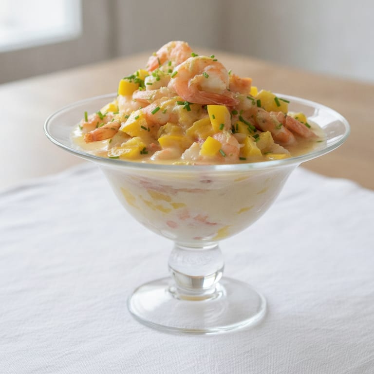 Crevettes au lait de coco de Roxane