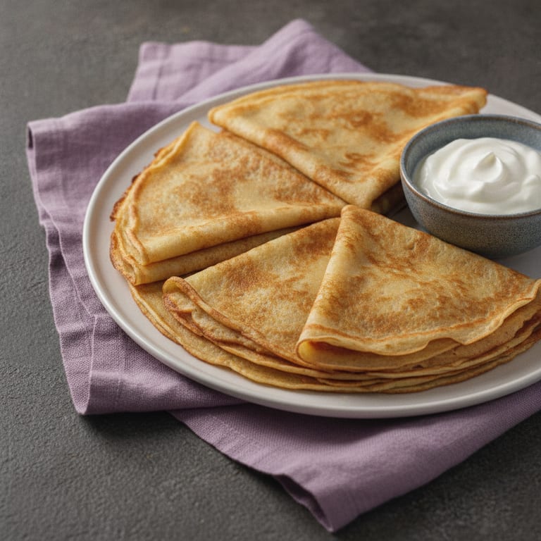 Crêpes (sans lait)