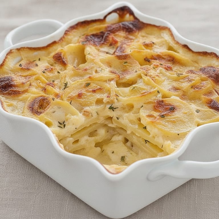 Gratin fondant aux pommes de terre