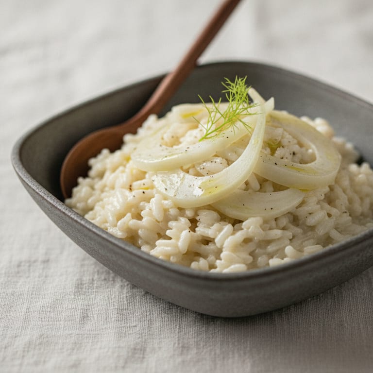 Risotto au fenouil