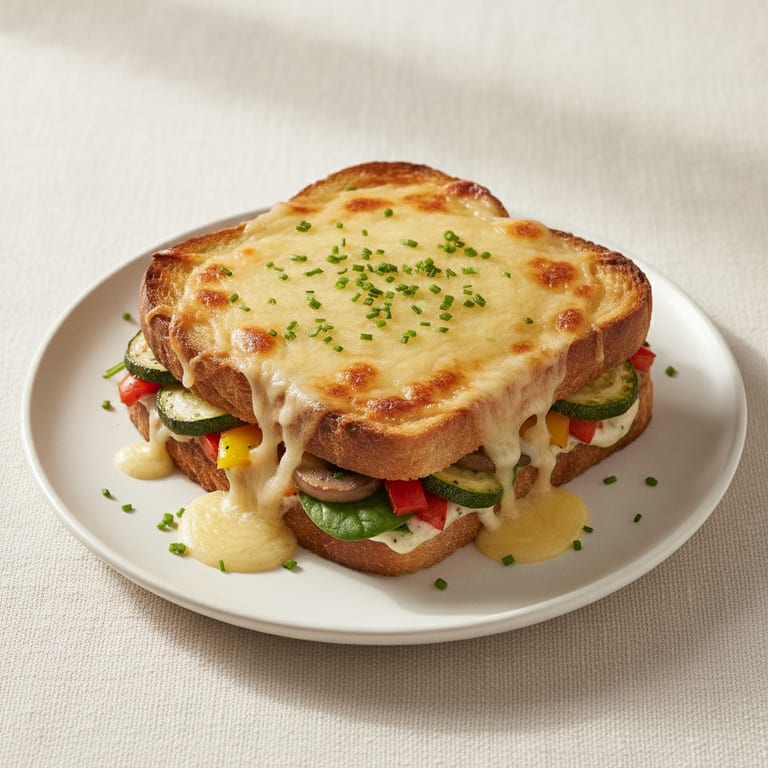 Croque Monsieur aux légumes