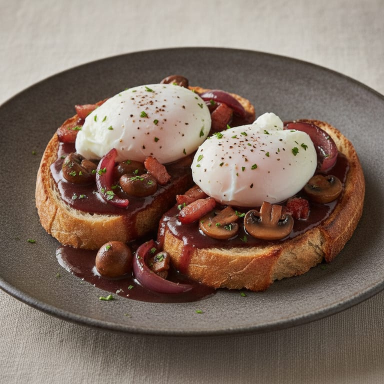 Oeufs en meurette