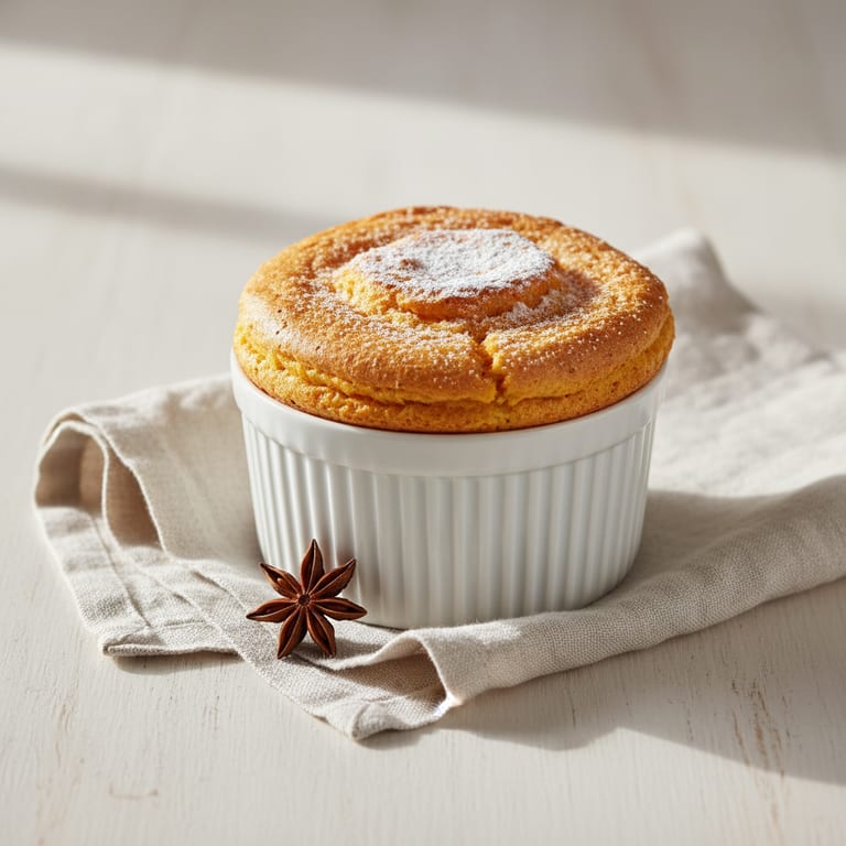 Soufflé à la courge butternut