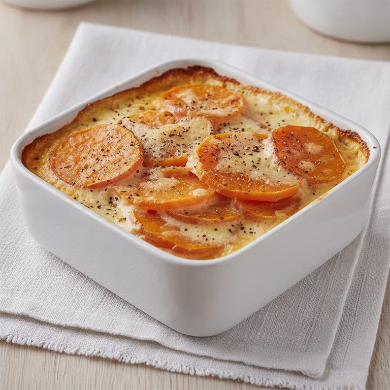Gratin dauphinois de patates douces
