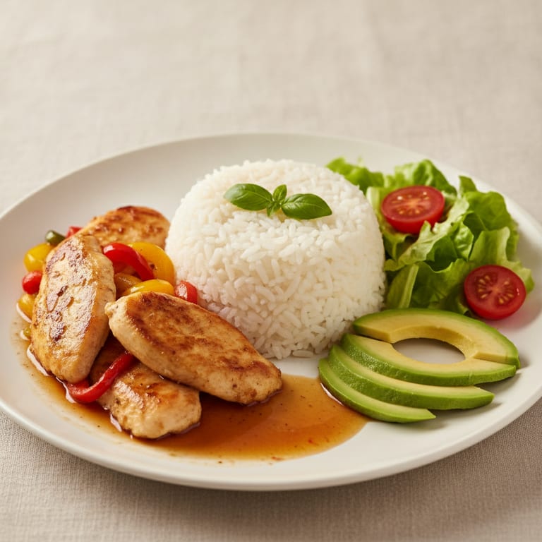 Blancs de poulet sauce miel et balsamique
