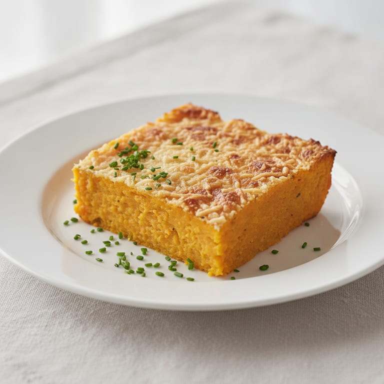 Flan de butternut au fromage