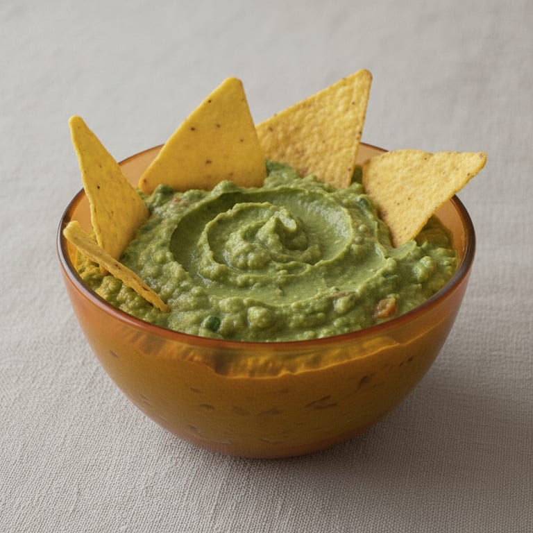 Comme un guacamole aux poireaux (pour utiliser les verts de poireaux)