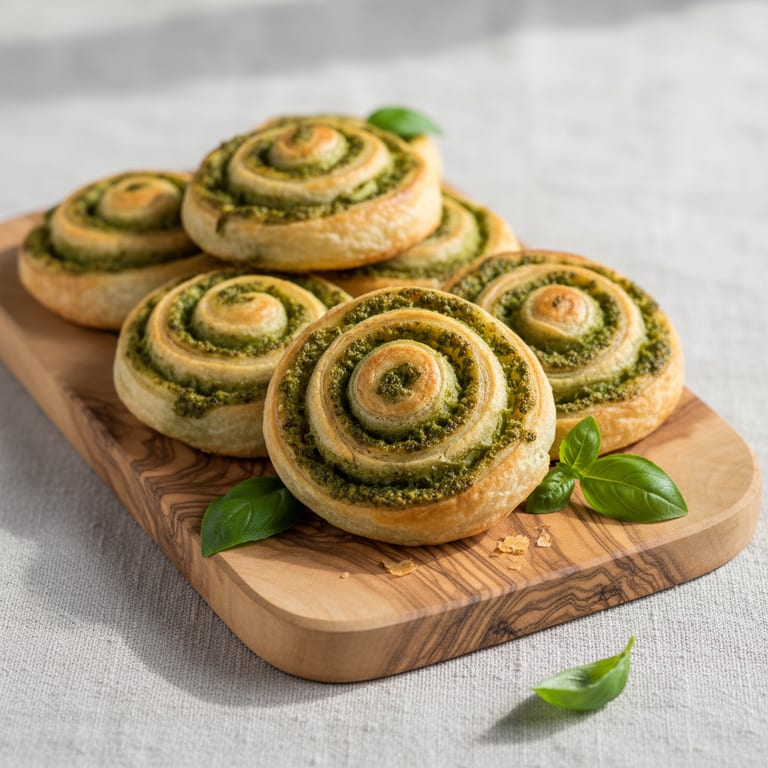 Feuilletés au pesto