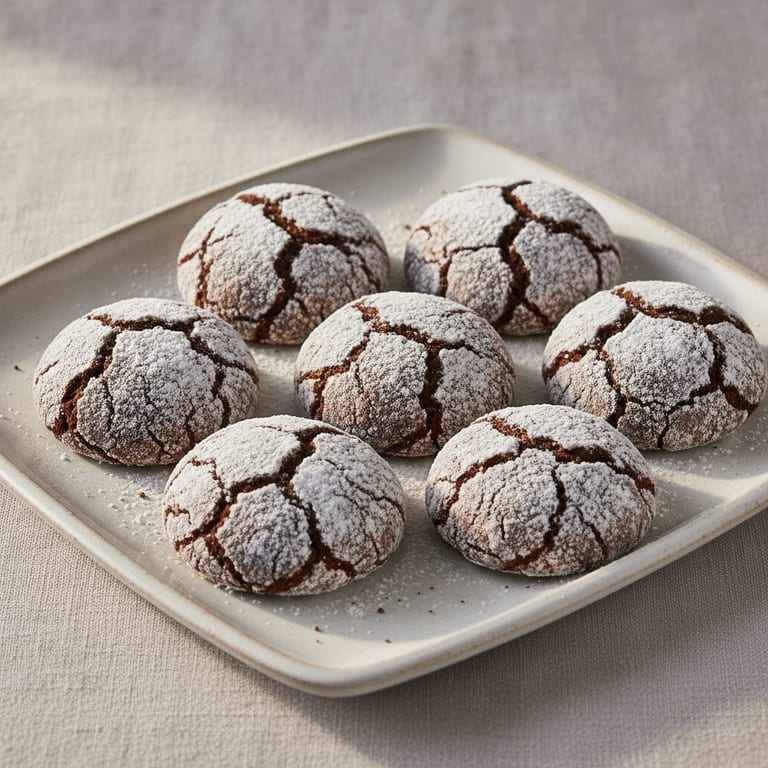 Crinkles au chocolat
