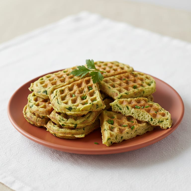 Gaufres aux légumes