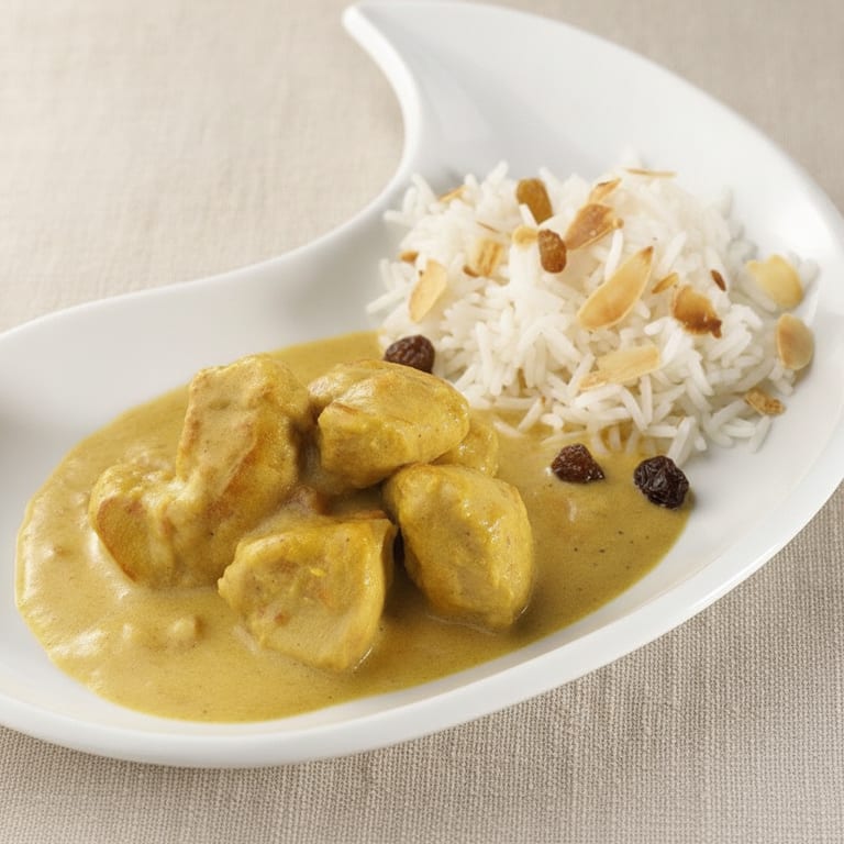 curry de dinde au lait de coco