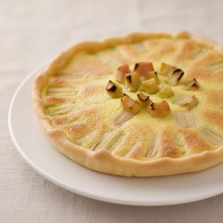 Quick Rhubarb Tart
