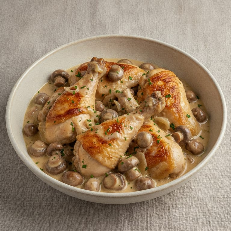 Poulet à la normande