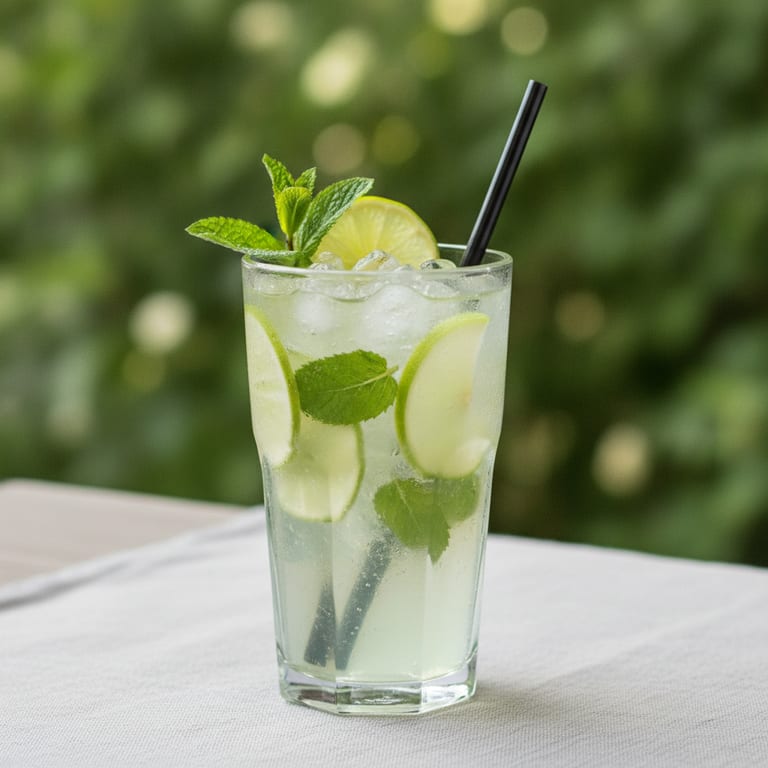 Mojito pomme sans alcool