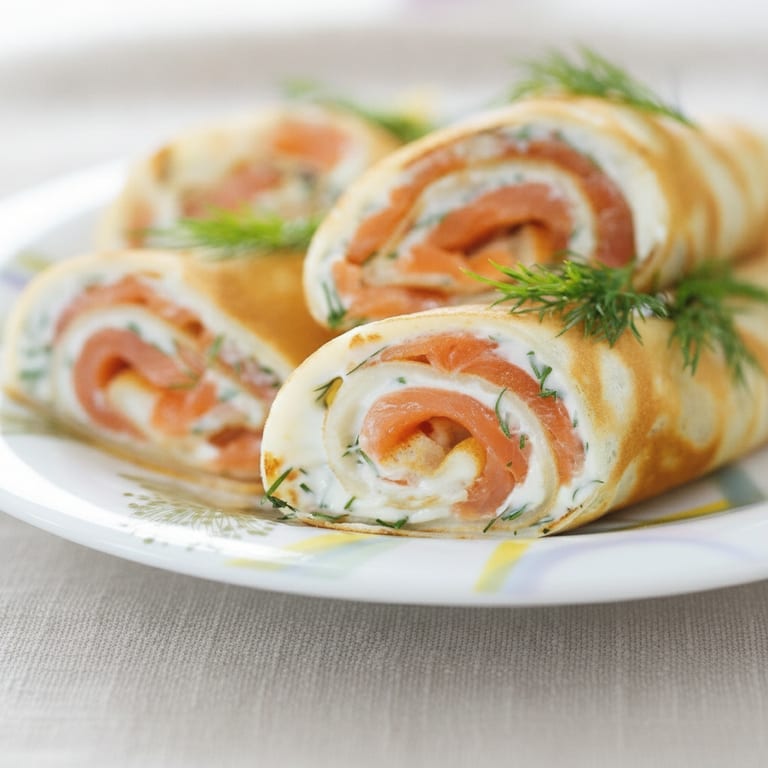 Wrap au saumon fumé