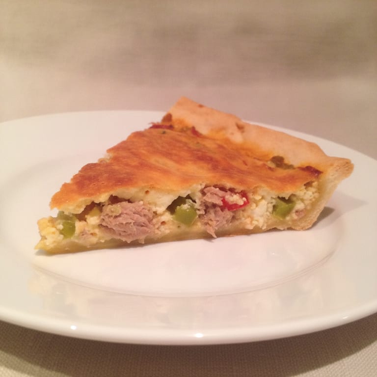 tarte provencale au thon et à la feta