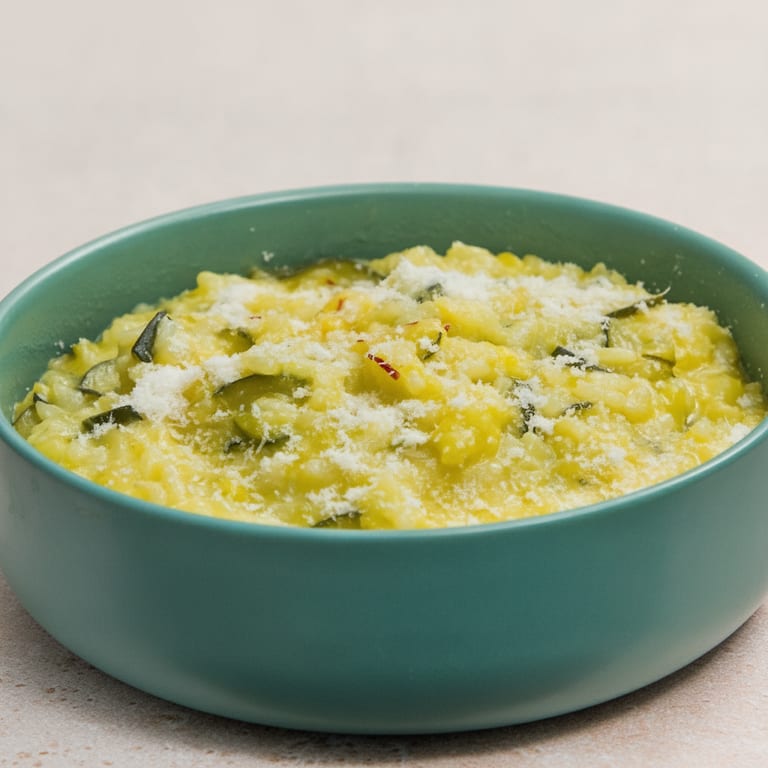 risotto aux courgettes
