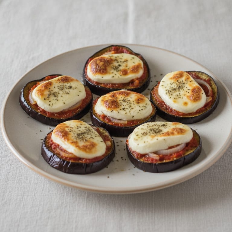 Aubergines à la mozzarella