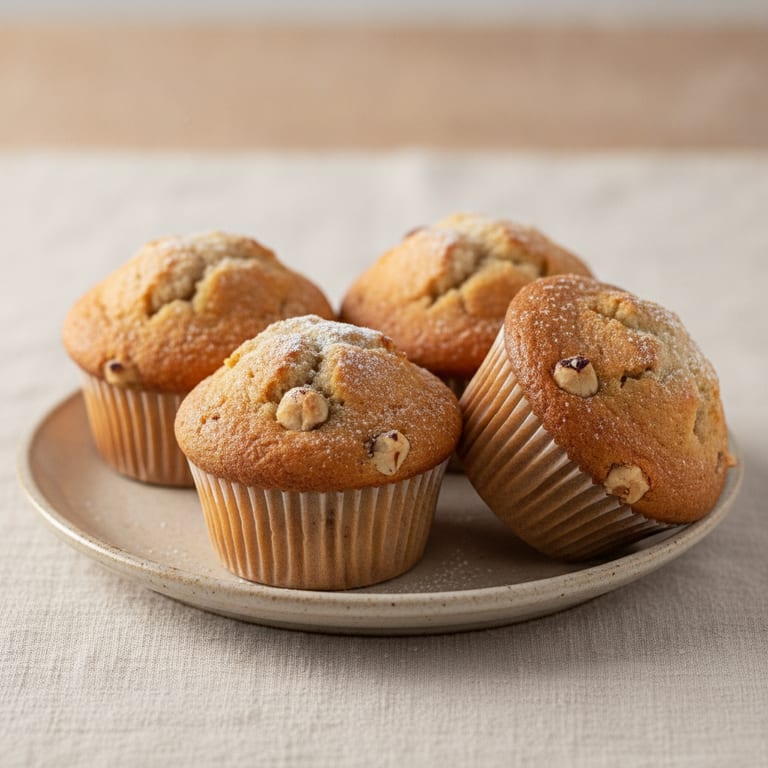 Muffins aux noisettes