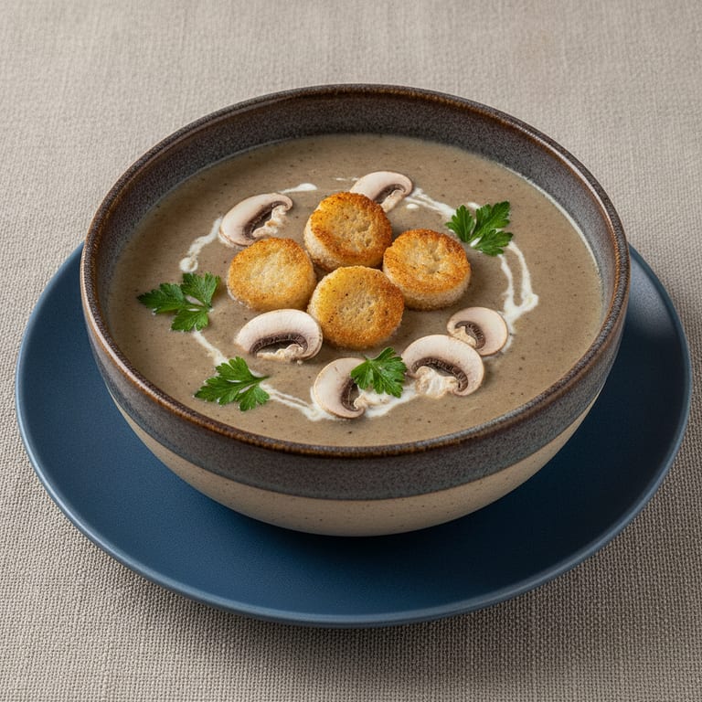 Soupe de champignons