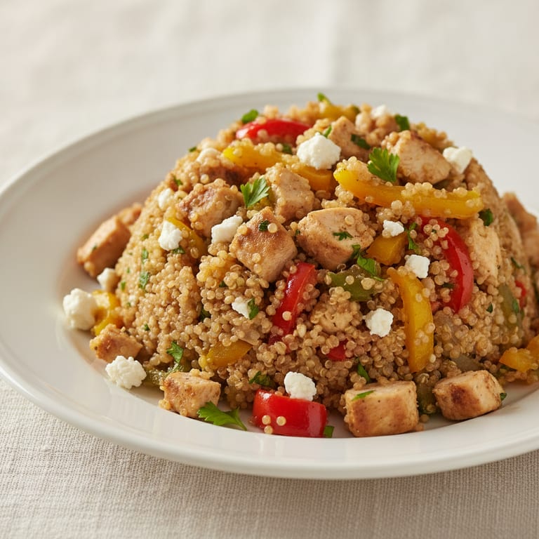 Quinoa au poulet