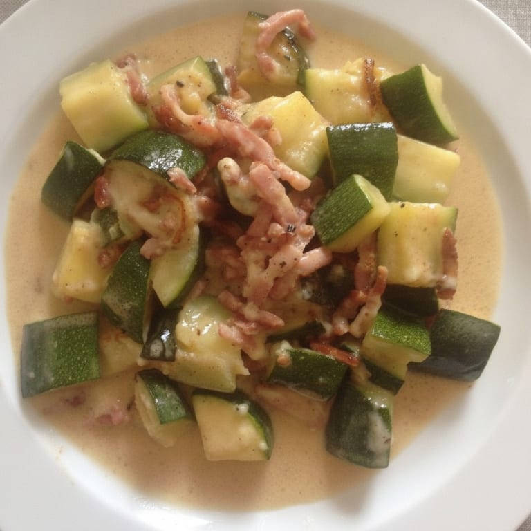 Poêlée de courgette